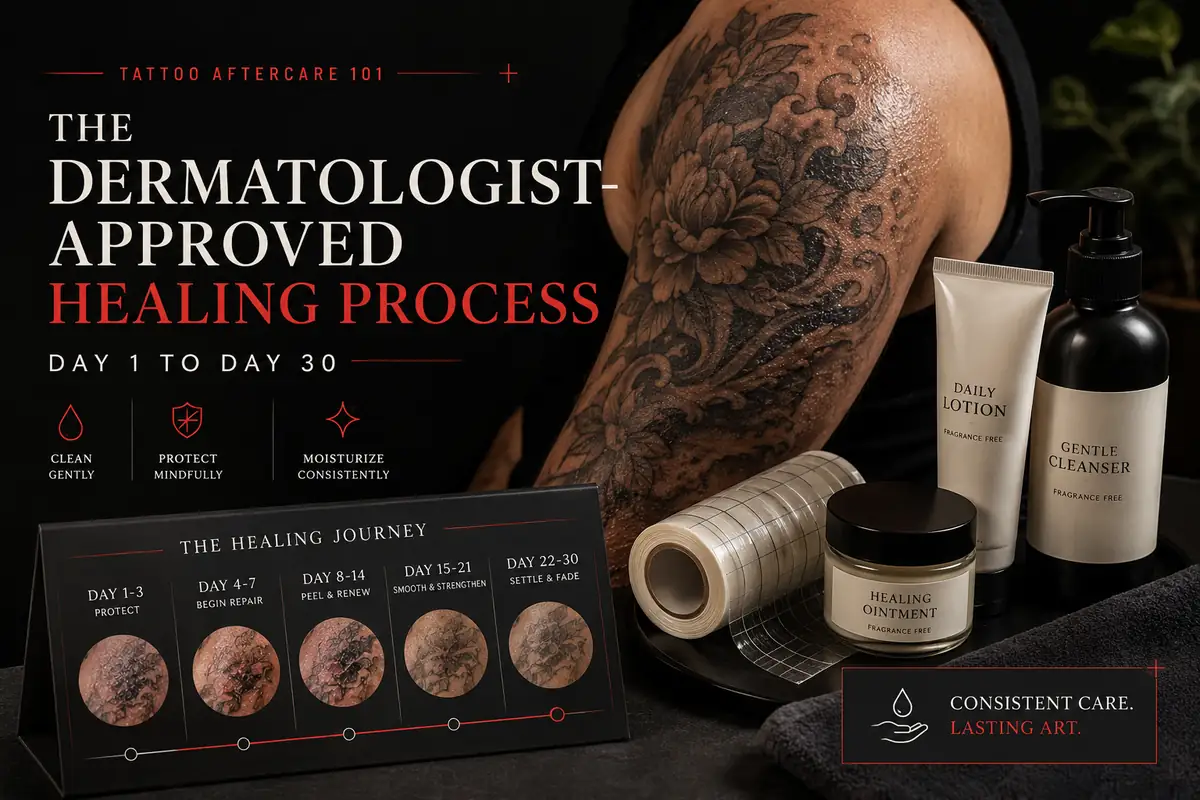 Tattoo aftercare article